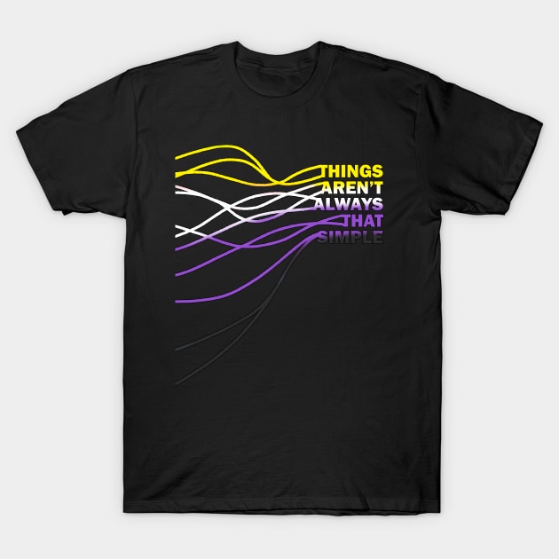 Non binary pride shirt top